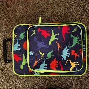 Colorful Dinosaur Print Suitcase